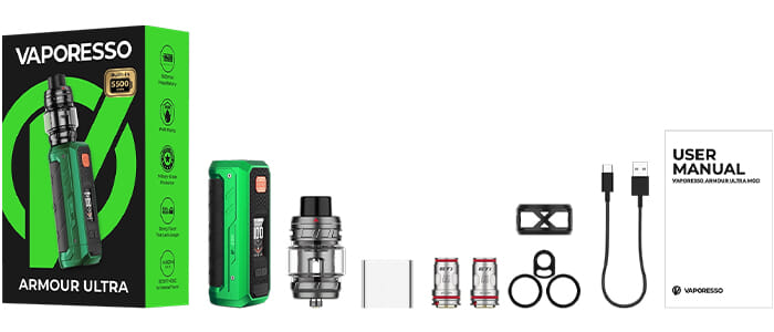 Contenu du kit Armour Ultra